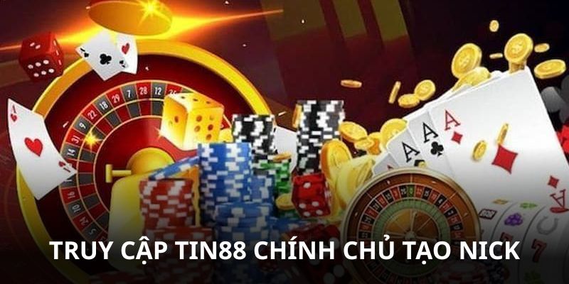 Truy cập vào nhà cái Tin88 chính chủ để đăng ký, đăng nhập